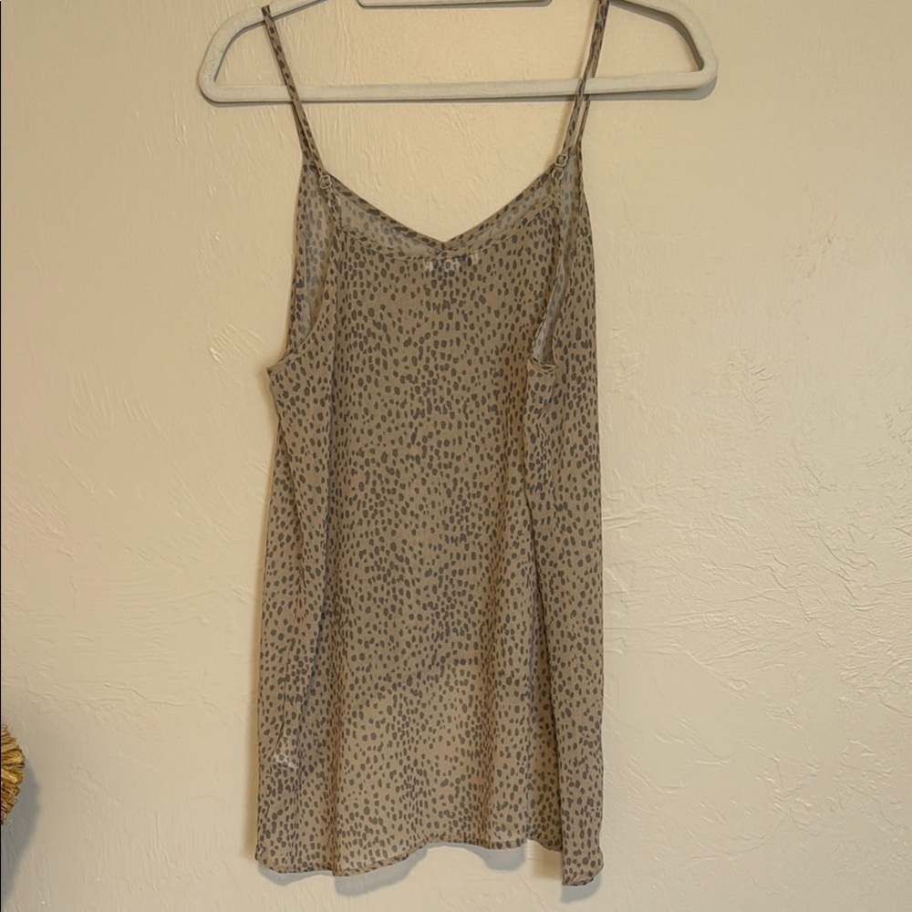Express Tan Asymmetrical Camisole Top - Picture 2 of 3